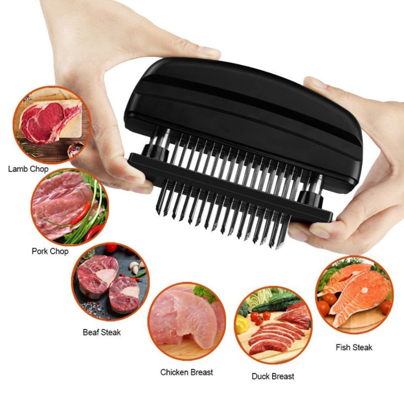 48-pin Stainless Steel Meat Tenderizer - Homegenics