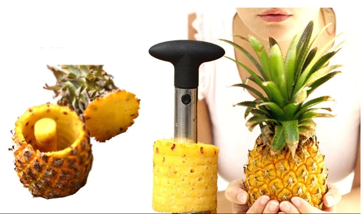 Stainless Steel Pineapple Core Slicer Tool - Homegenics