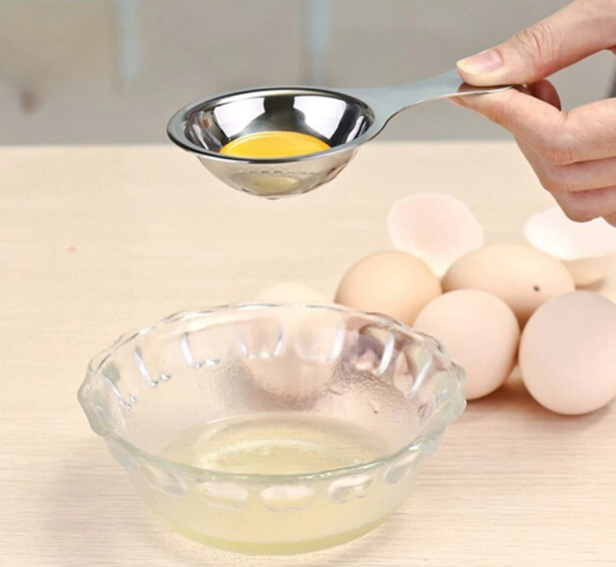 Stainless Steel Egg Yolk Separator Tool - Homegenics