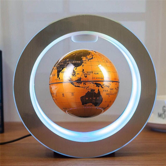 LED Floating Globe Magnetic Lamp - Homegenics