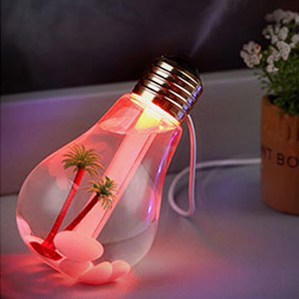 Creative Bulb Humidifier Aroma Air Diffuser - Homegenics