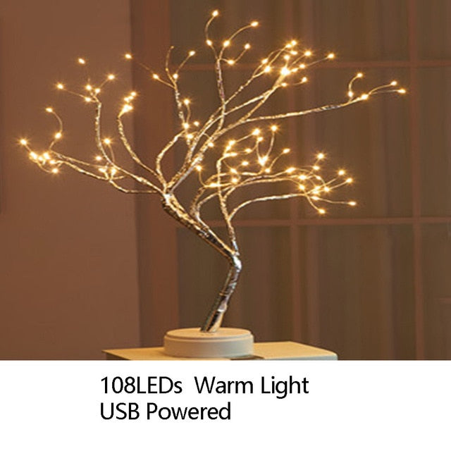 LED Night Light Bonsai Style Tree - Homegenics