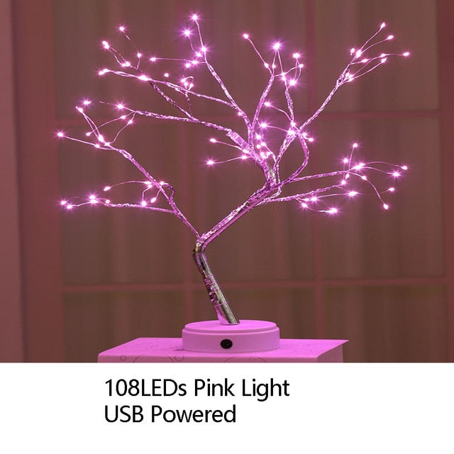 LED Night Light Bonsai Style Tree - Homegenics