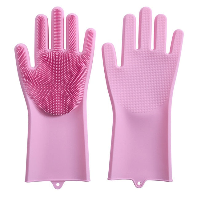 Magic Dishwashing Silicone Gloves - Homegenics