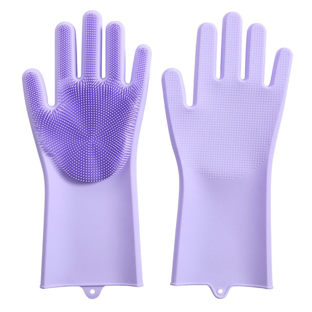 Magic Dishwashing Silicone Gloves - Homegenics