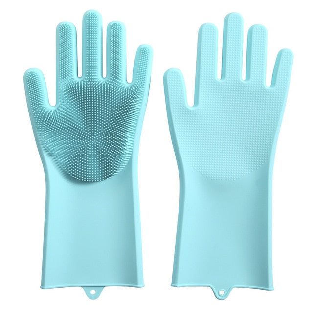 Magic Dishwashing Silicone Gloves - Homegenics