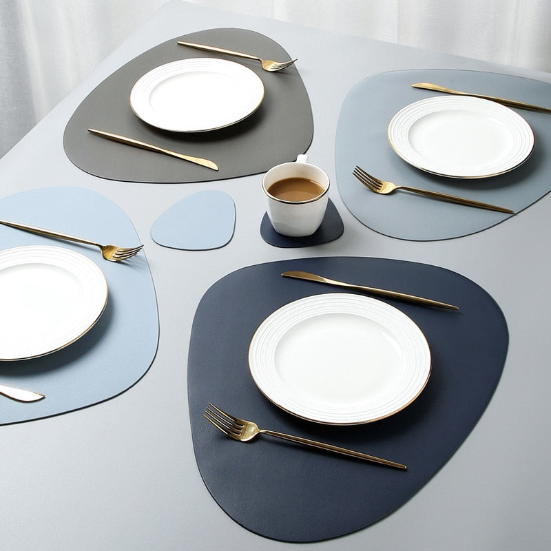 Leather Non-Slip Placemat - Homegenics