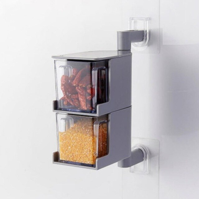 360 Degree Rotating Wall Mount Storage Rack