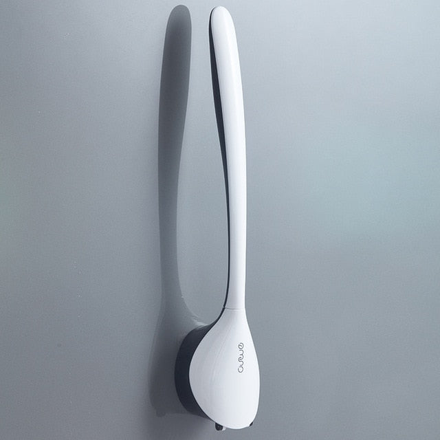 Wall Mounted Silicone Toilet Brush Cleaner - Homegenics