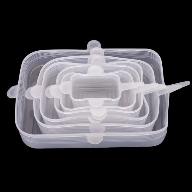 6Pcs Food Silicone Cover - Homegenics