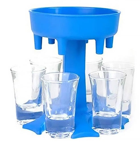 6 Shot Glass Dispenser Holder - Homegenics