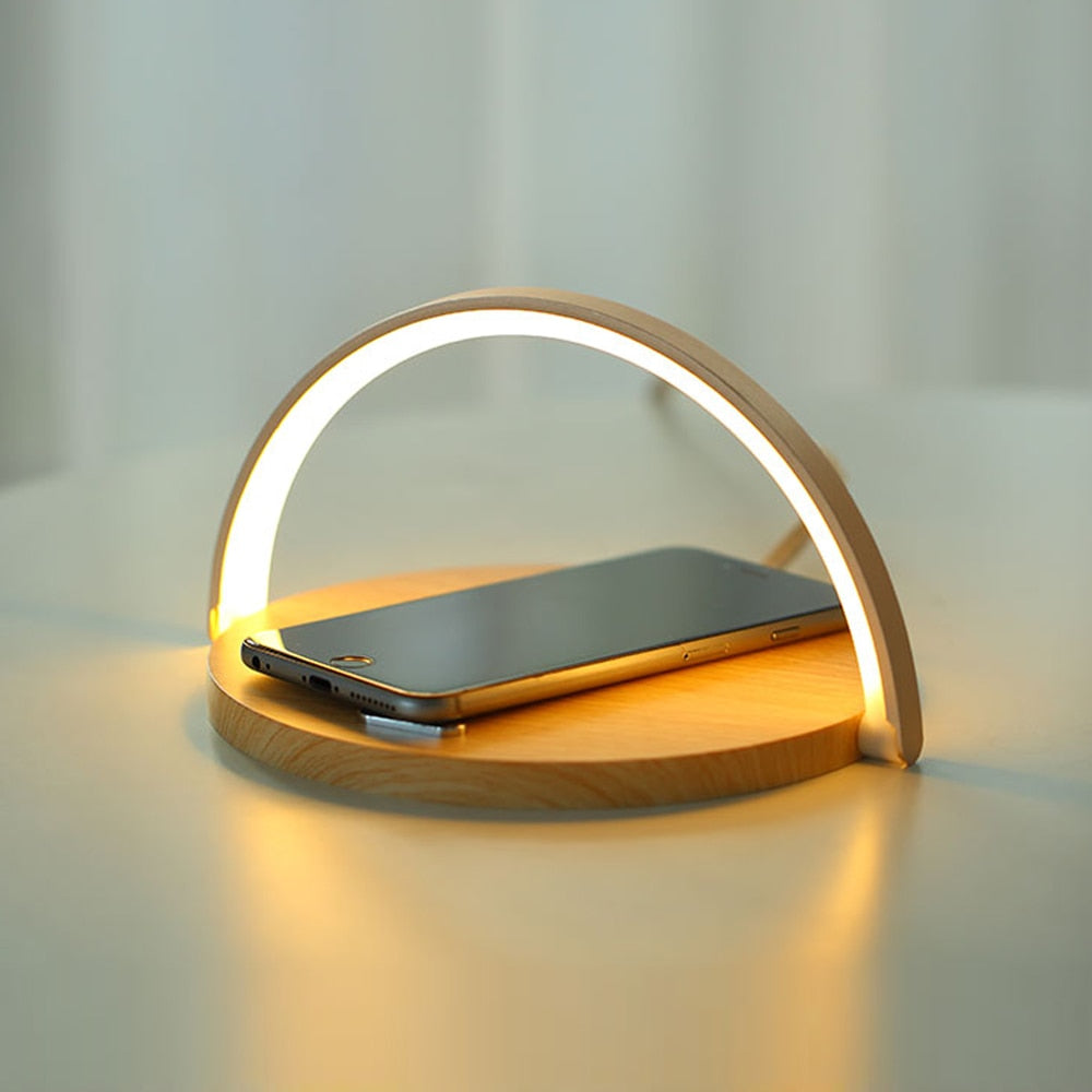 Wireless Charger LED Table Lamp - Homegenics